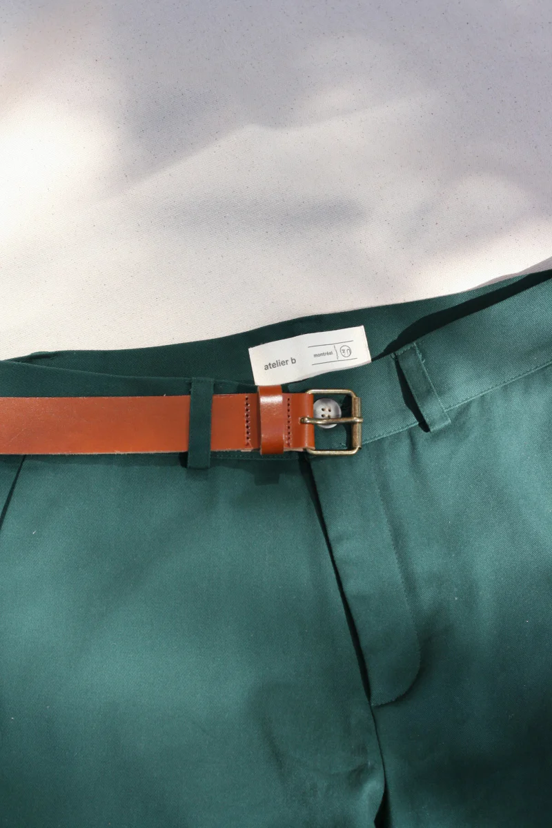 Atelier B Leather Belt (32mm - Multiple Colors) - Image 12