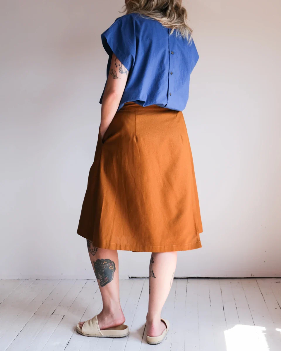 Atelier B Wrap Skirt (Various Colours) - Image 3