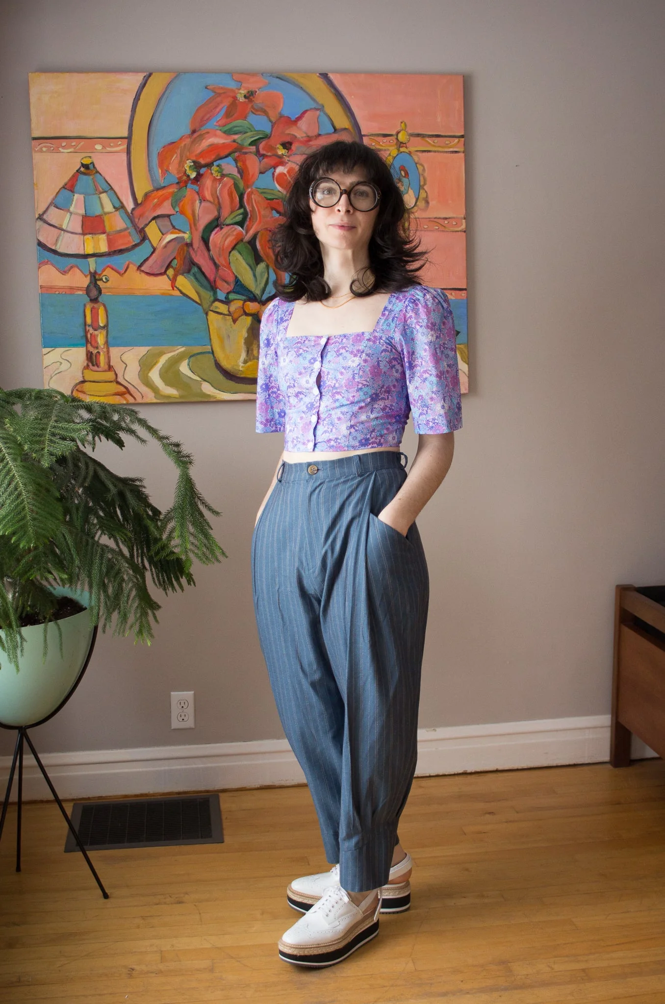 Birds of North America Dunk-A-Doo Top - Aster (Online Exclusive) - Image 5