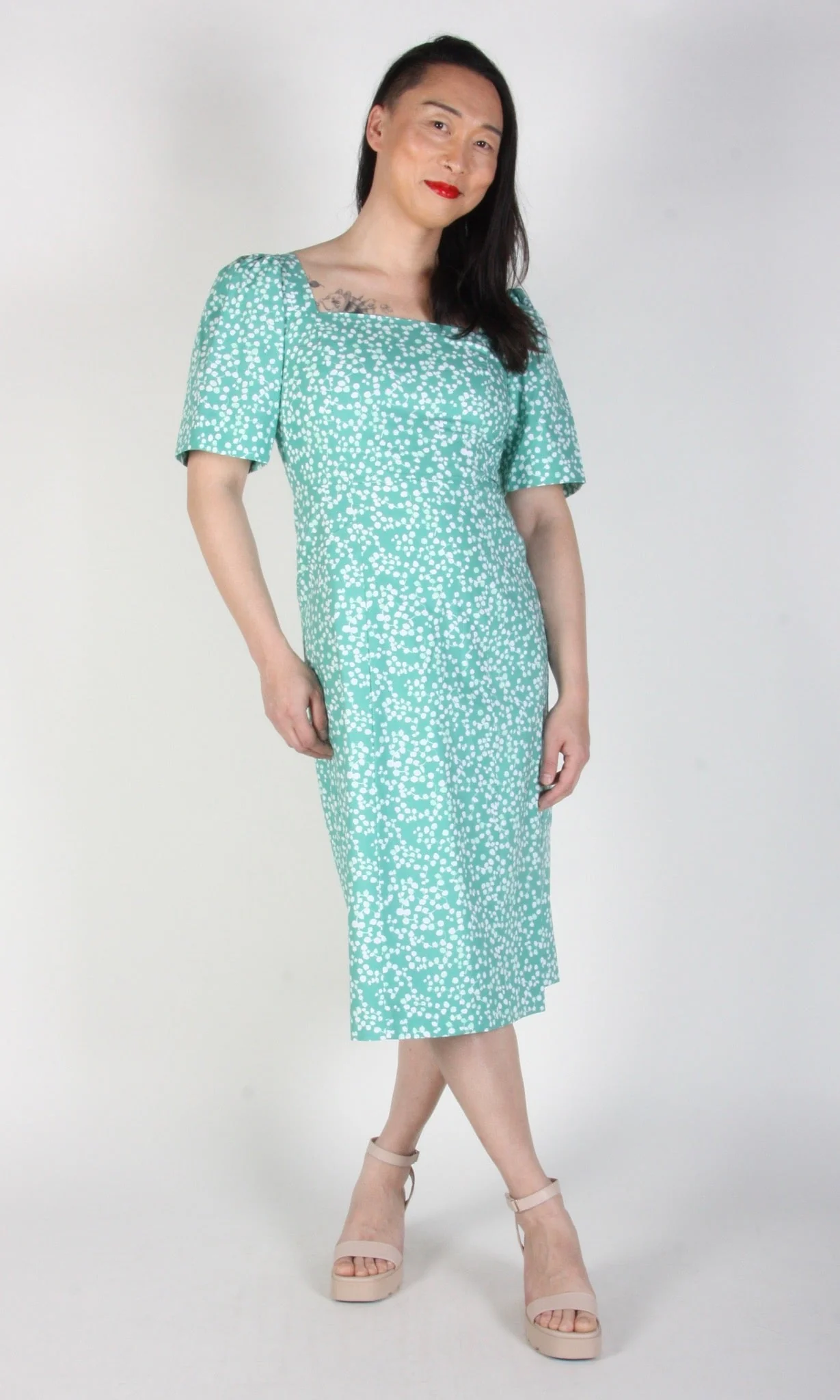 Birds of North America Maybird Dress - Tendril Traces (Online Exclusive) - Image 6