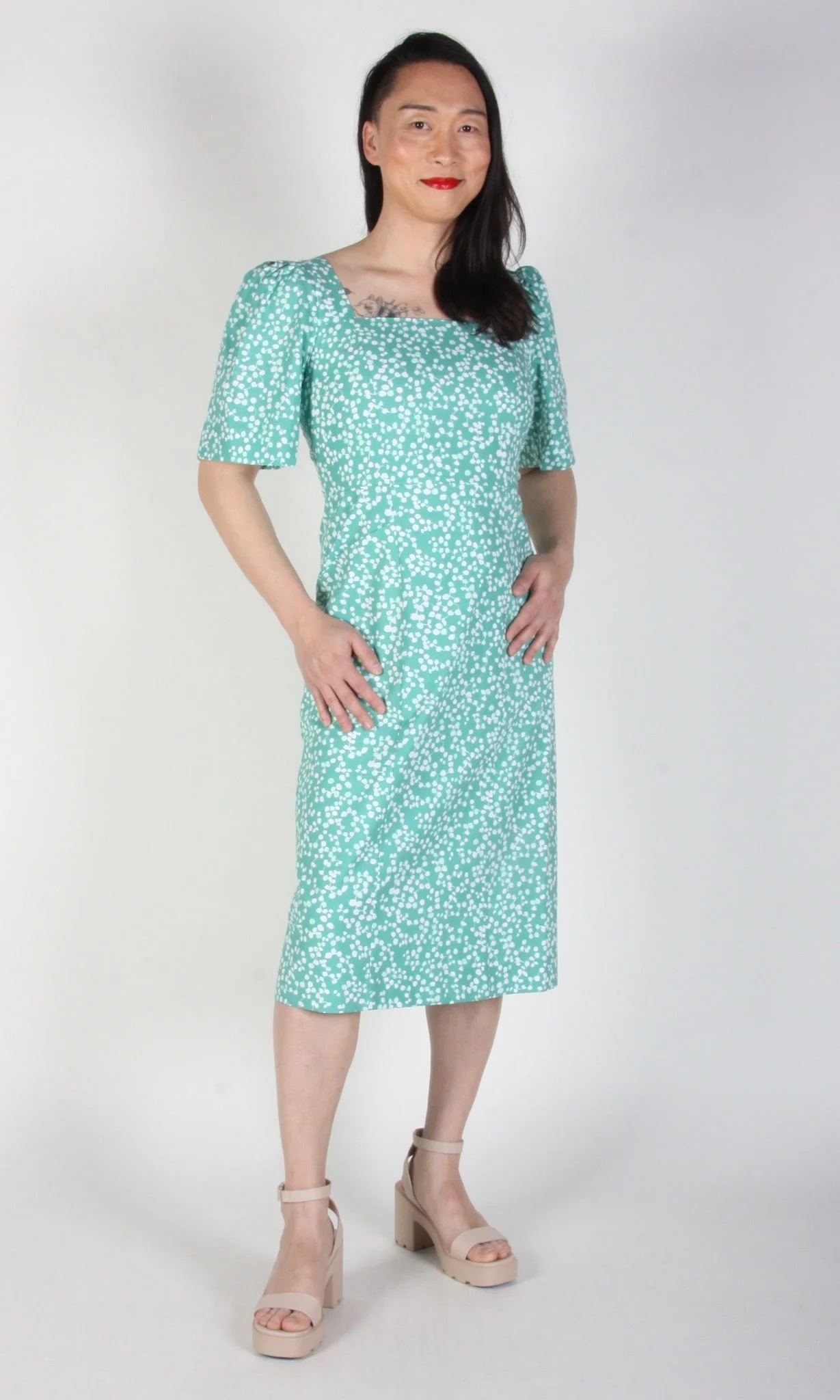 Birds of North America Maybird Dress - Tendril Traces (Online Exclusive) - Image 7