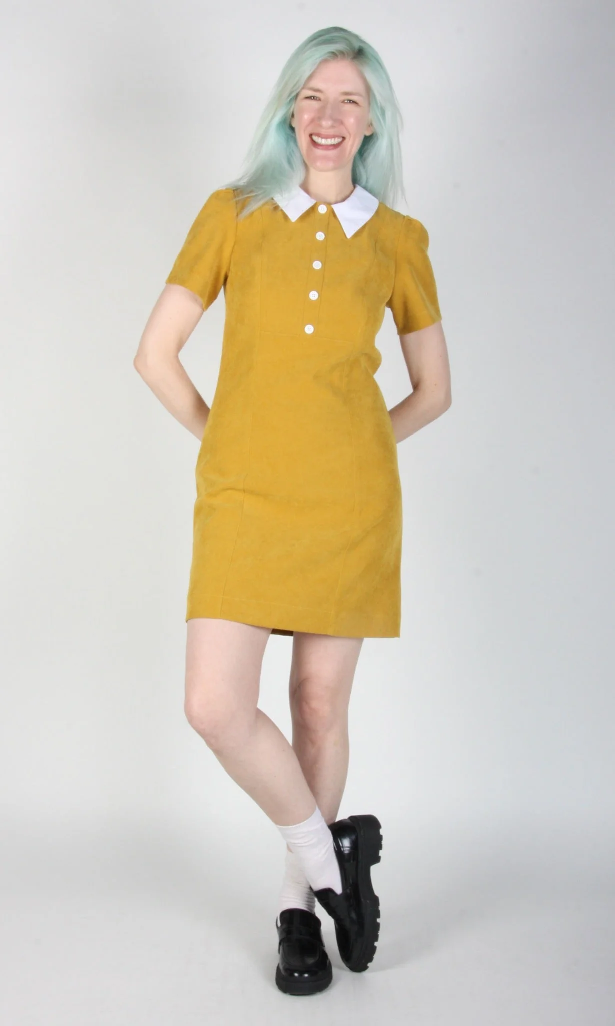 Birds of North America Peep Dress (Dandelion) - Image 5