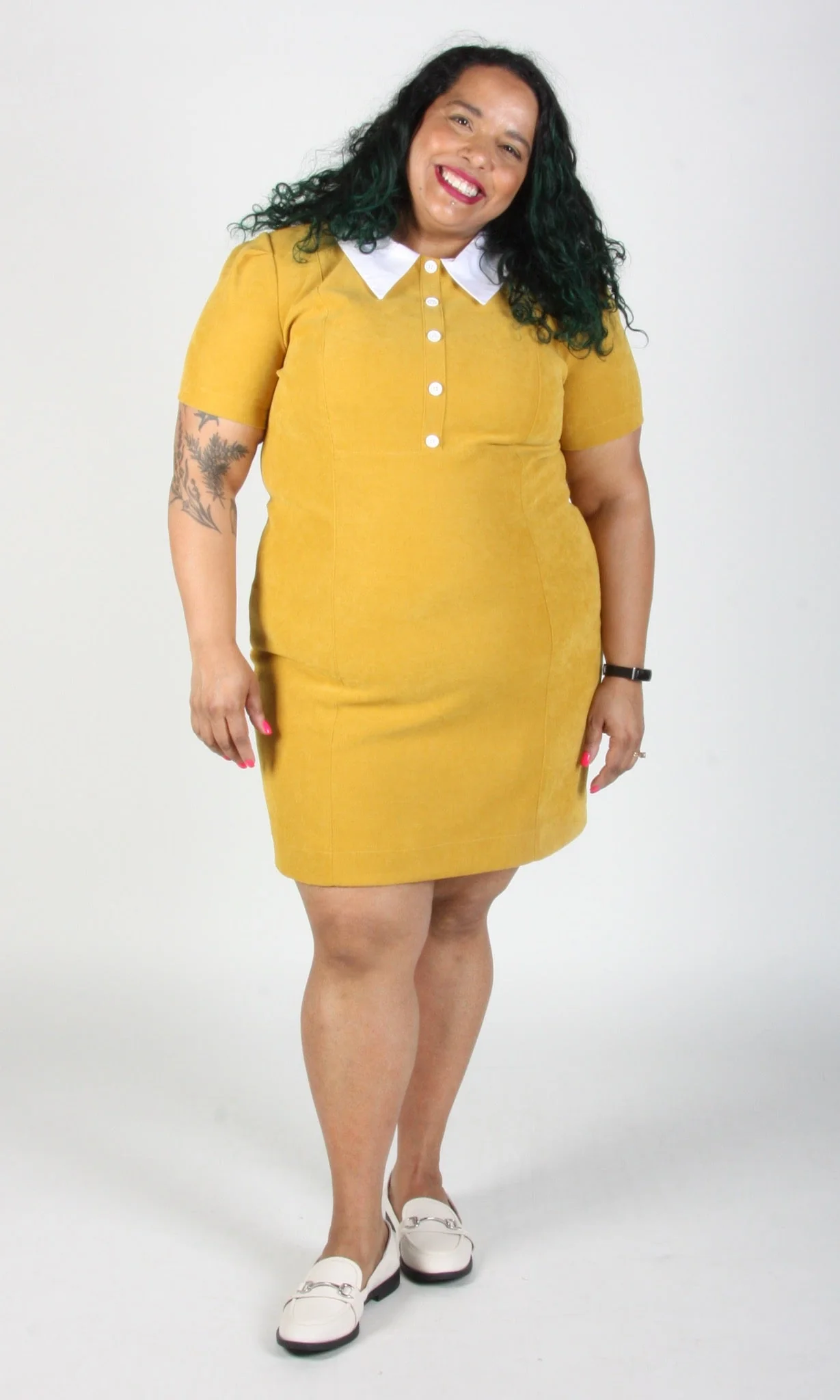 Birds of North America Peep Dress (Dandelion) - Image 6