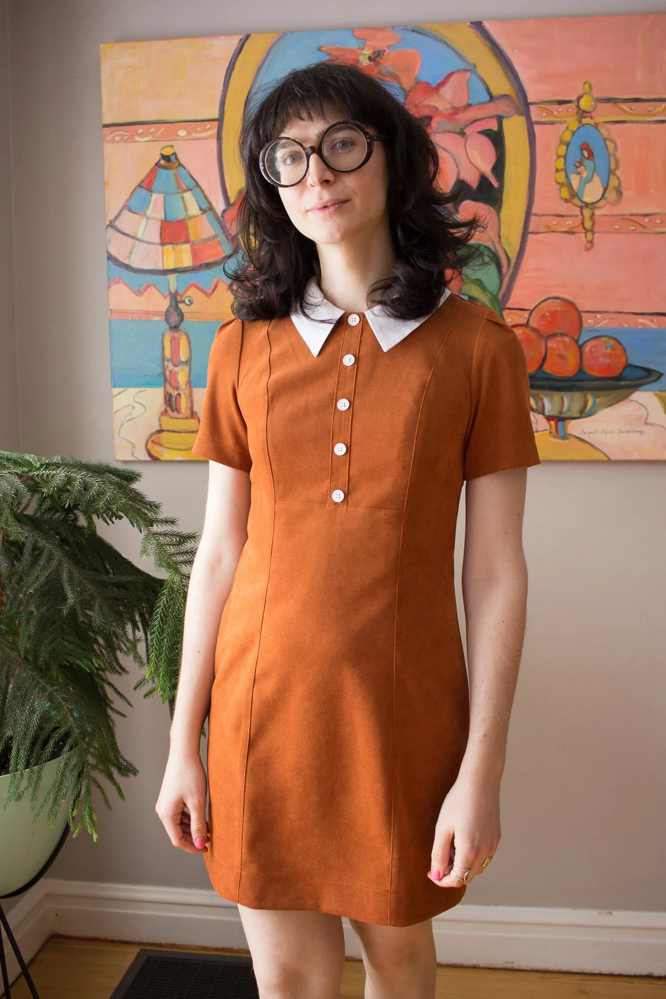 Birds of North America Peep Dress (Marmalade) - Image 3