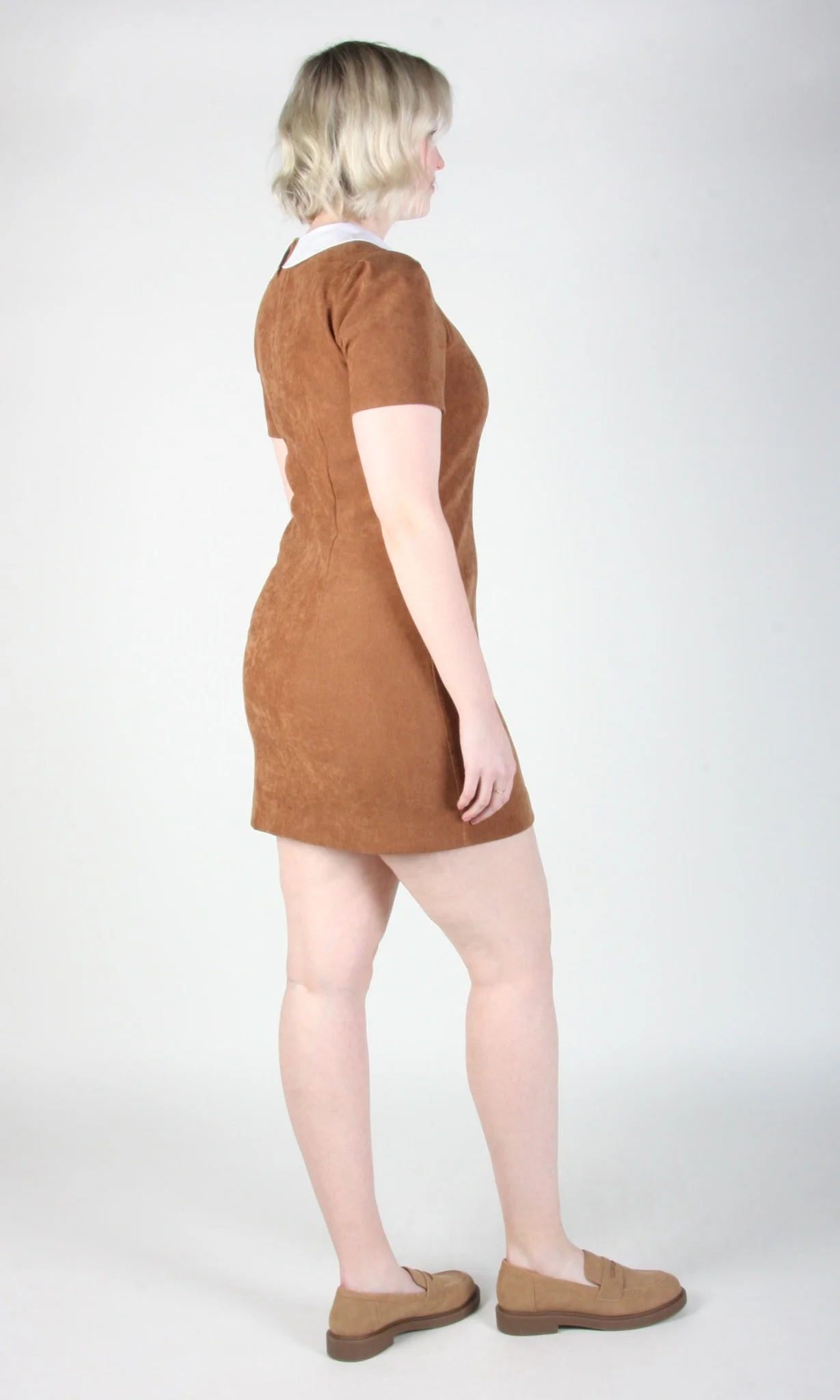 Birds of North America Peep Dress (Sepia) - Image 6