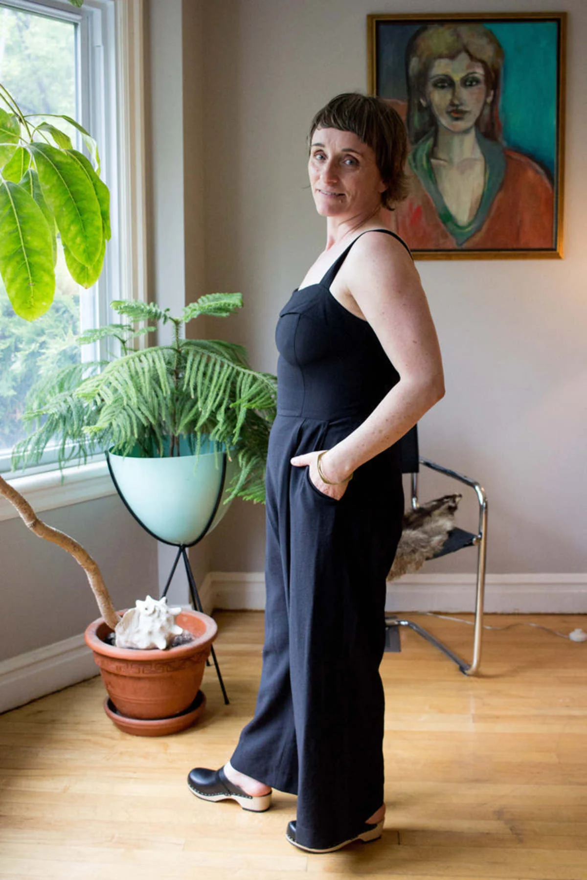 Birds of North America Sandgrouse Jumpsuit - Black (Online Exclusive) - Image 3