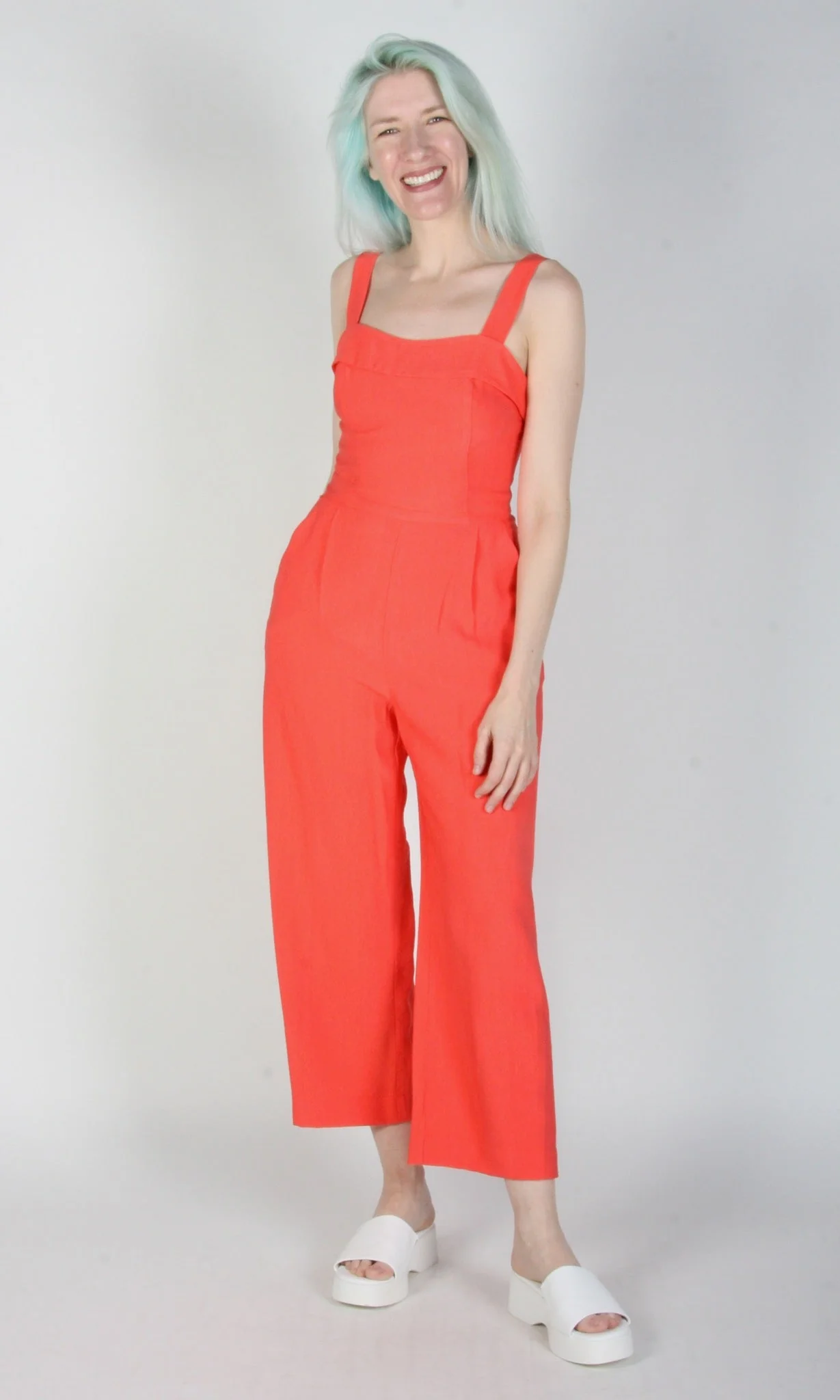 Birds of North America Sandgrouse Jumpsuit - Coral (Online Exclusive) - Image 5