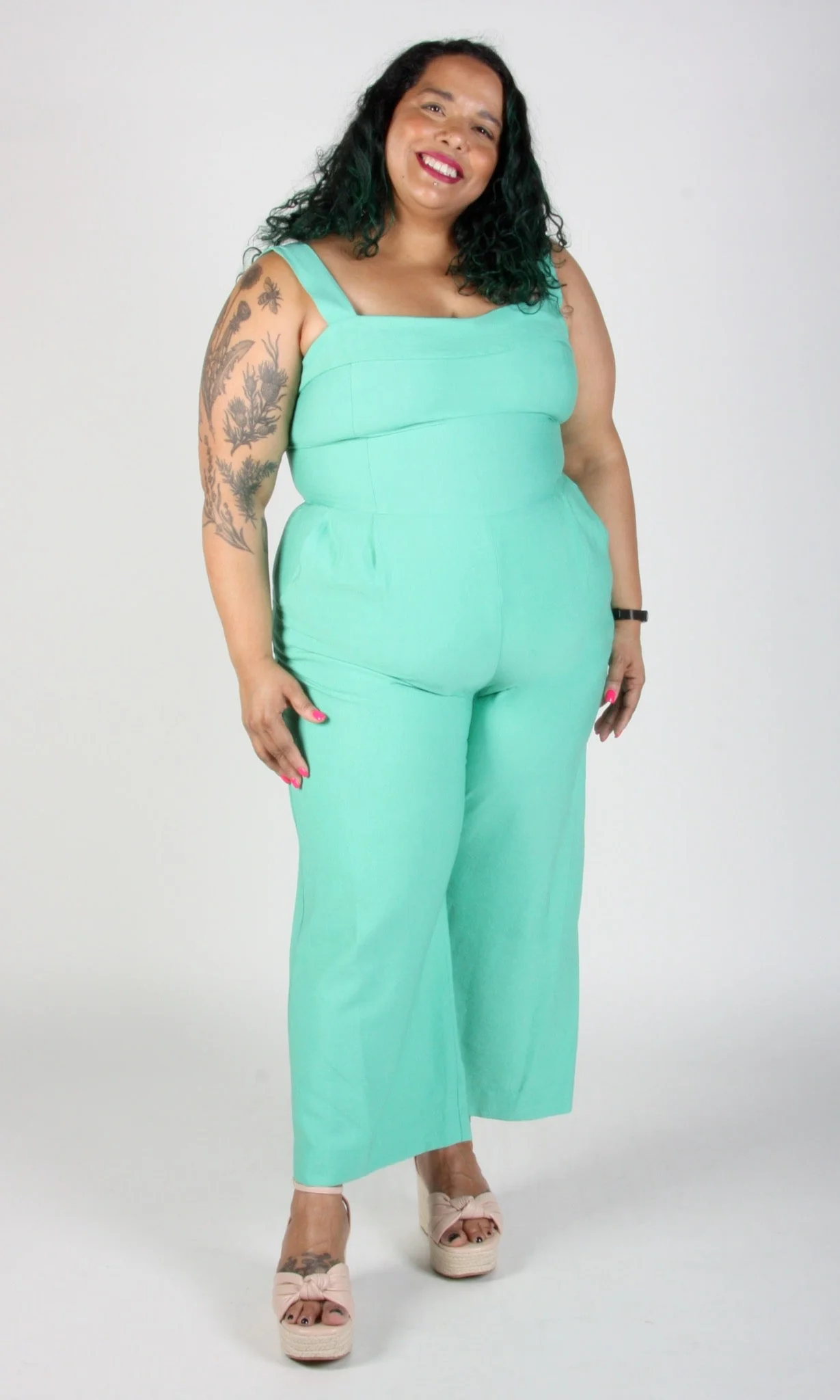 Birds of North America Sandgrouse Jumpsuit - Mint Julep (Online Exclusive) - Image 10