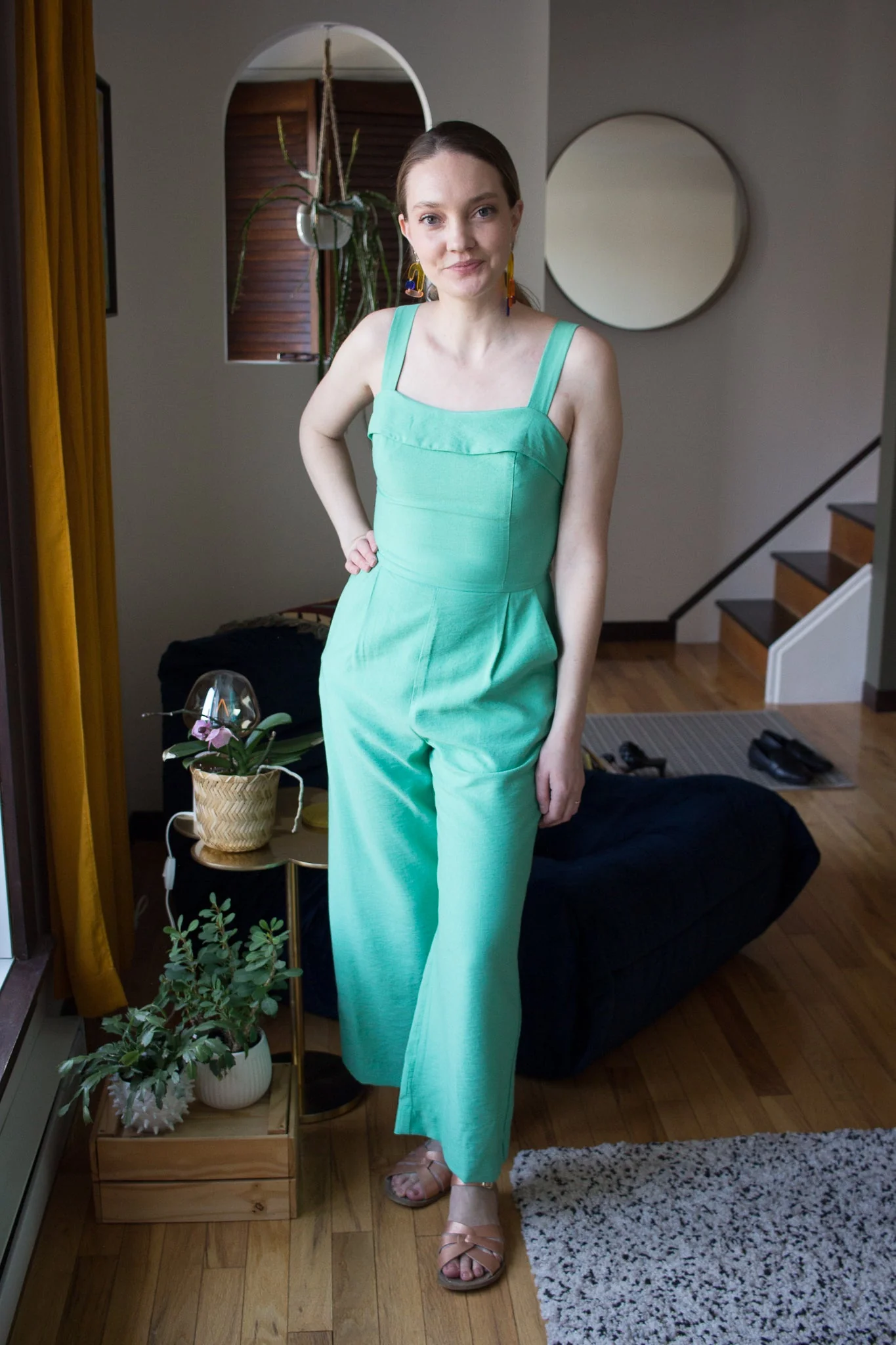 Birds of North America Sandgrouse Jumpsuit - Mint Julep (Online Exclusive) - Image 4