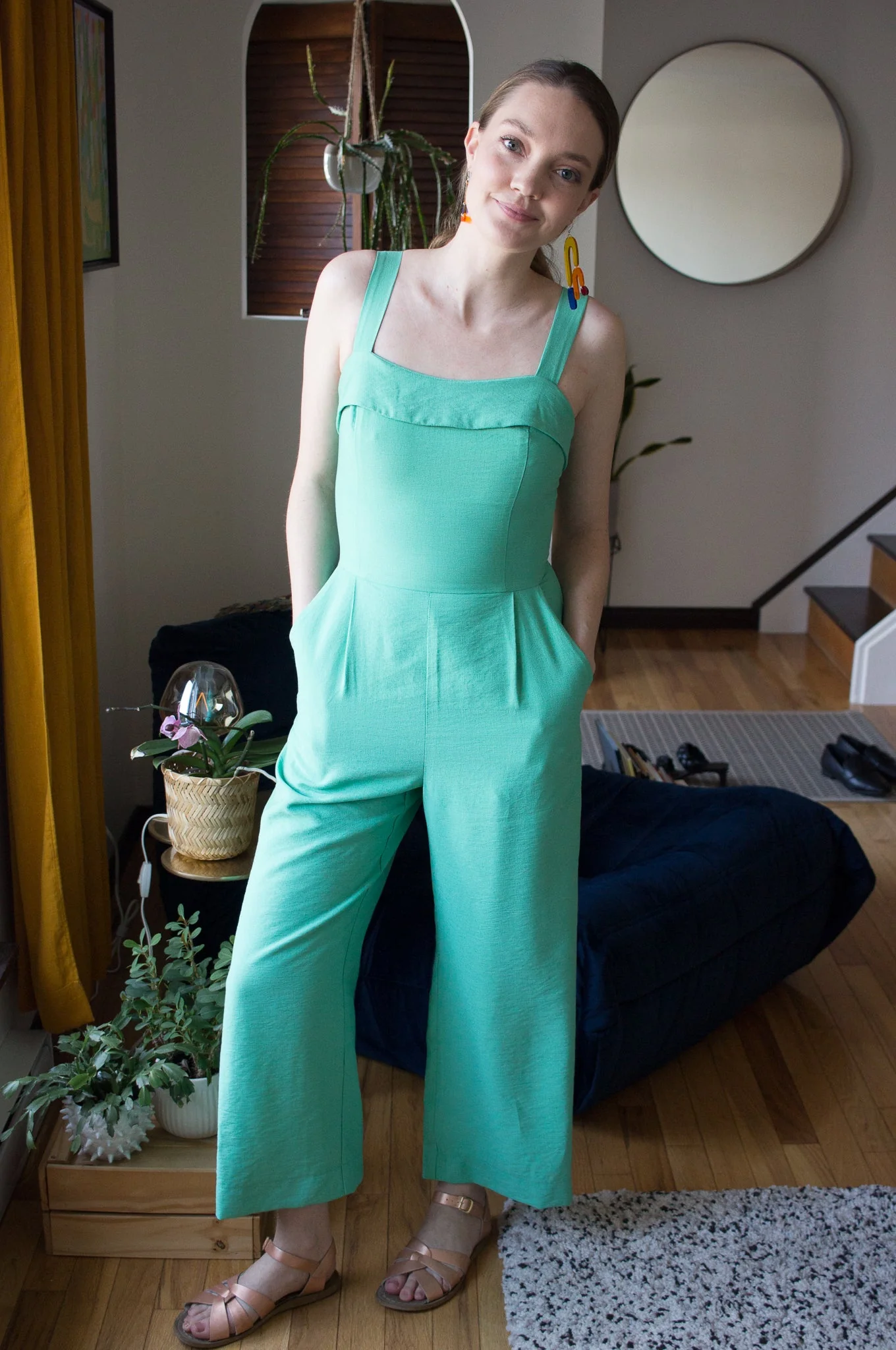 Birds of North America Sandgrouse Jumpsuit - Mint Julep (Online Exclusive) - Image 5