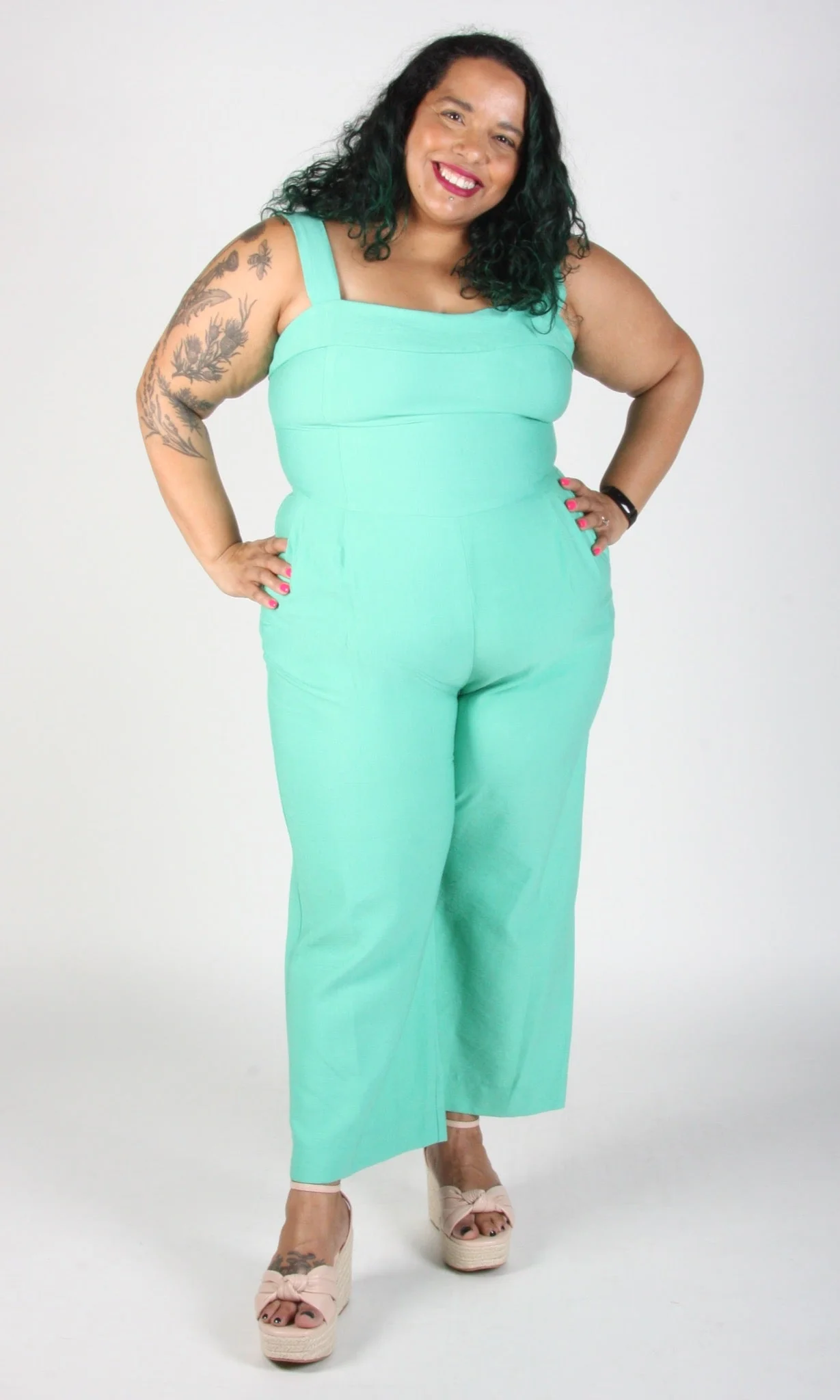 Birds of North America Sandgrouse Jumpsuit - Mint Julep (Online Exclusive) - Image 7