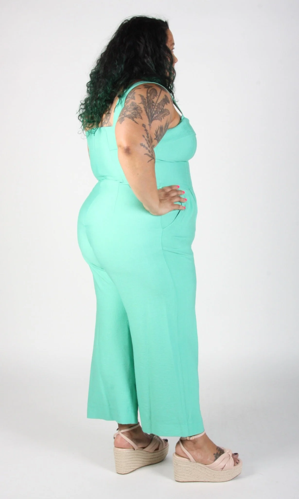 Birds of North America Sandgrouse Jumpsuit - Mint Julep (Online Exclusive) - Image 8