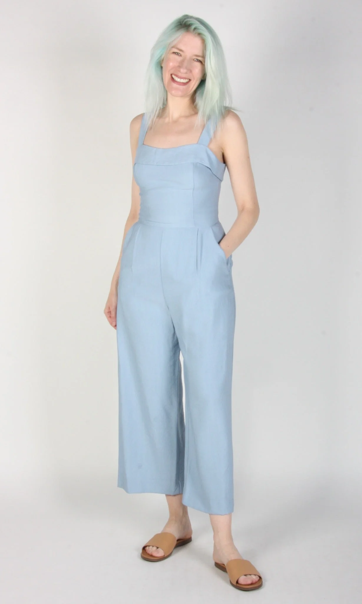 Birds of North America Sandgrouse Jumpsuit - Morning Sea (Online Exclusive) - Image 6