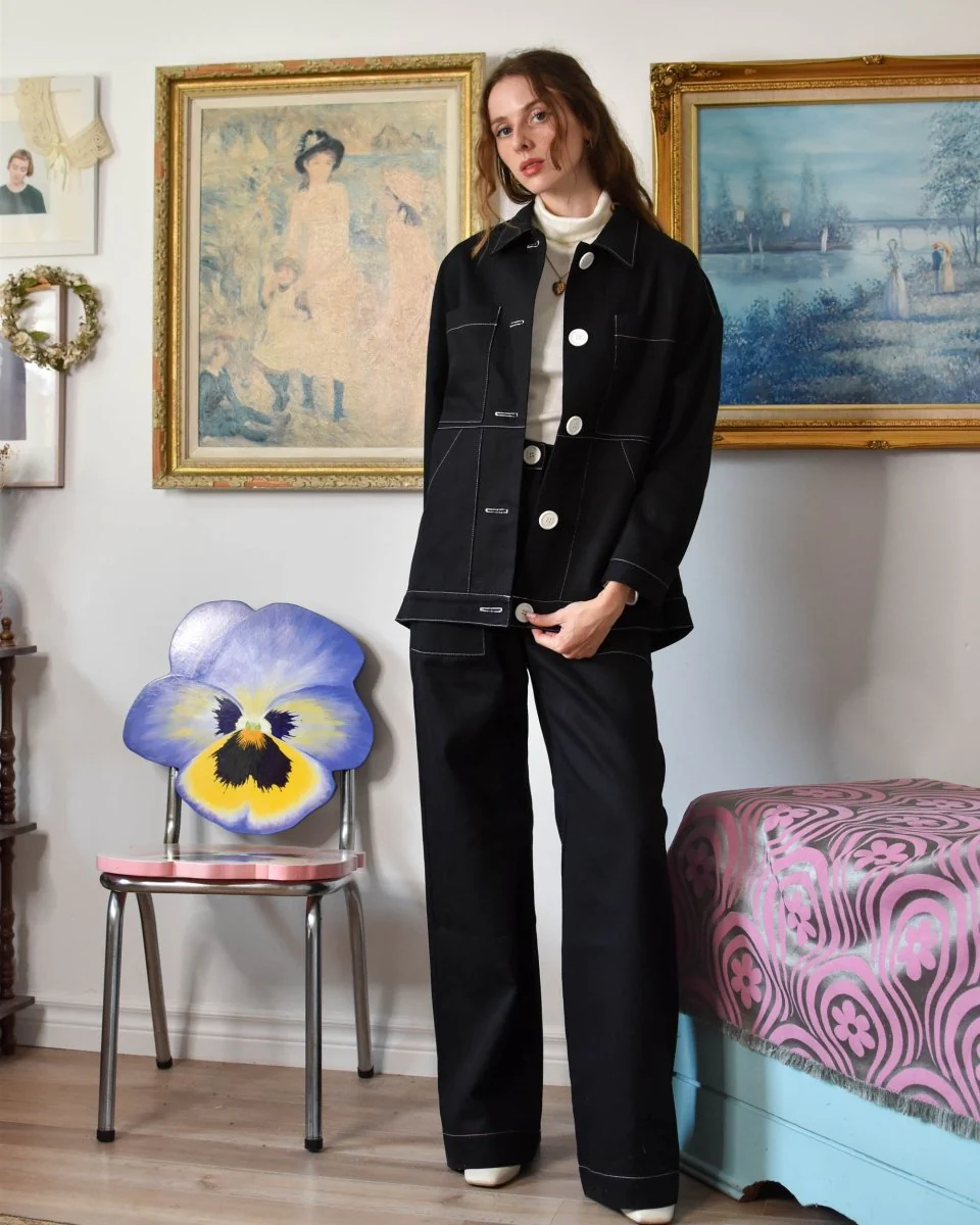 Birds of North America Tystie Jacket - Black (Online Exclusive) - Image 3