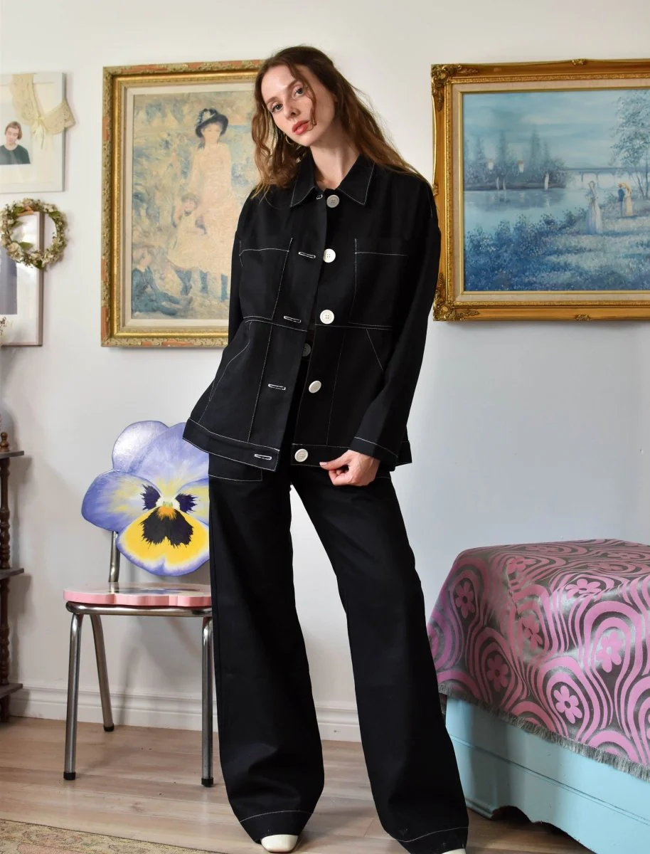 Birds of North America Tystie Jacket - Black (Online Exclusive) - Image 5