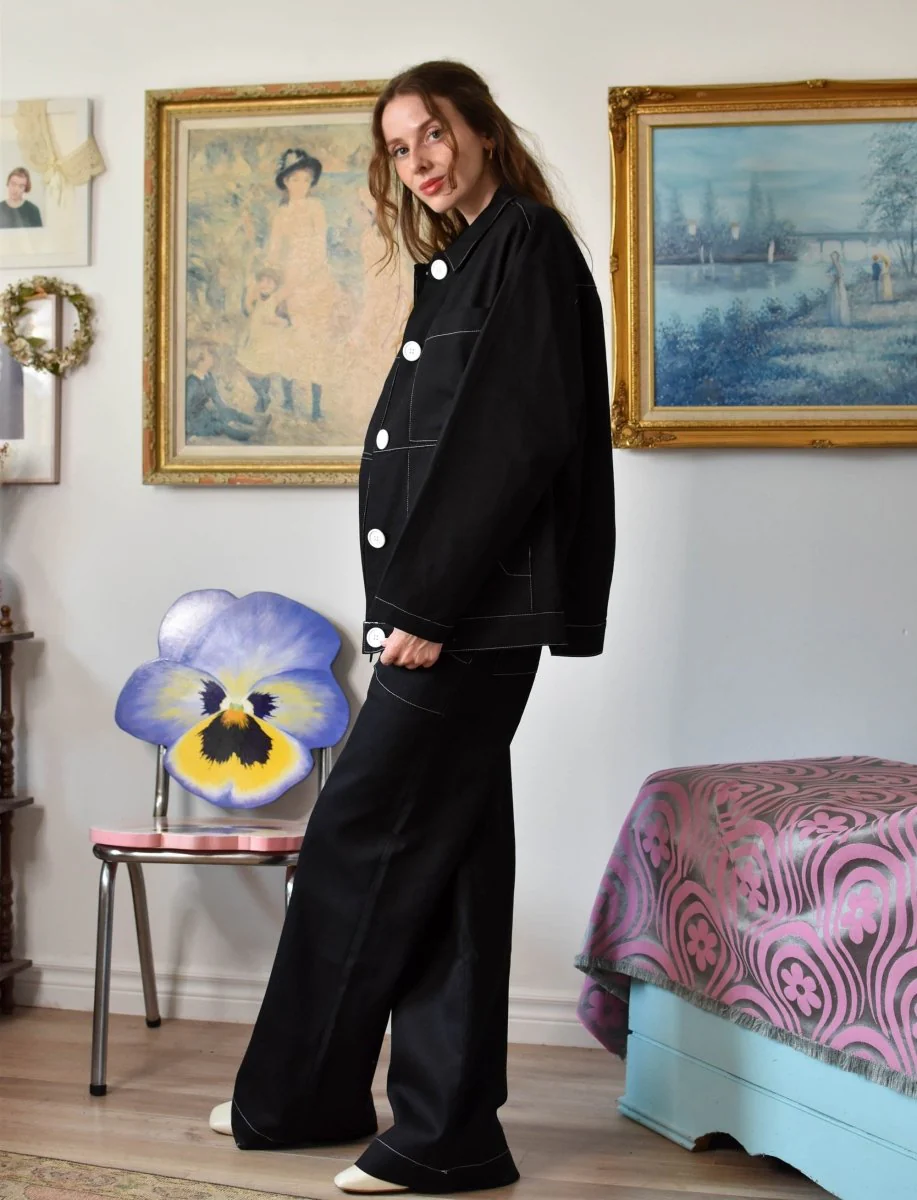 Birds of North America Tystie Jacket - Black (Online Exclusive) - Image 6