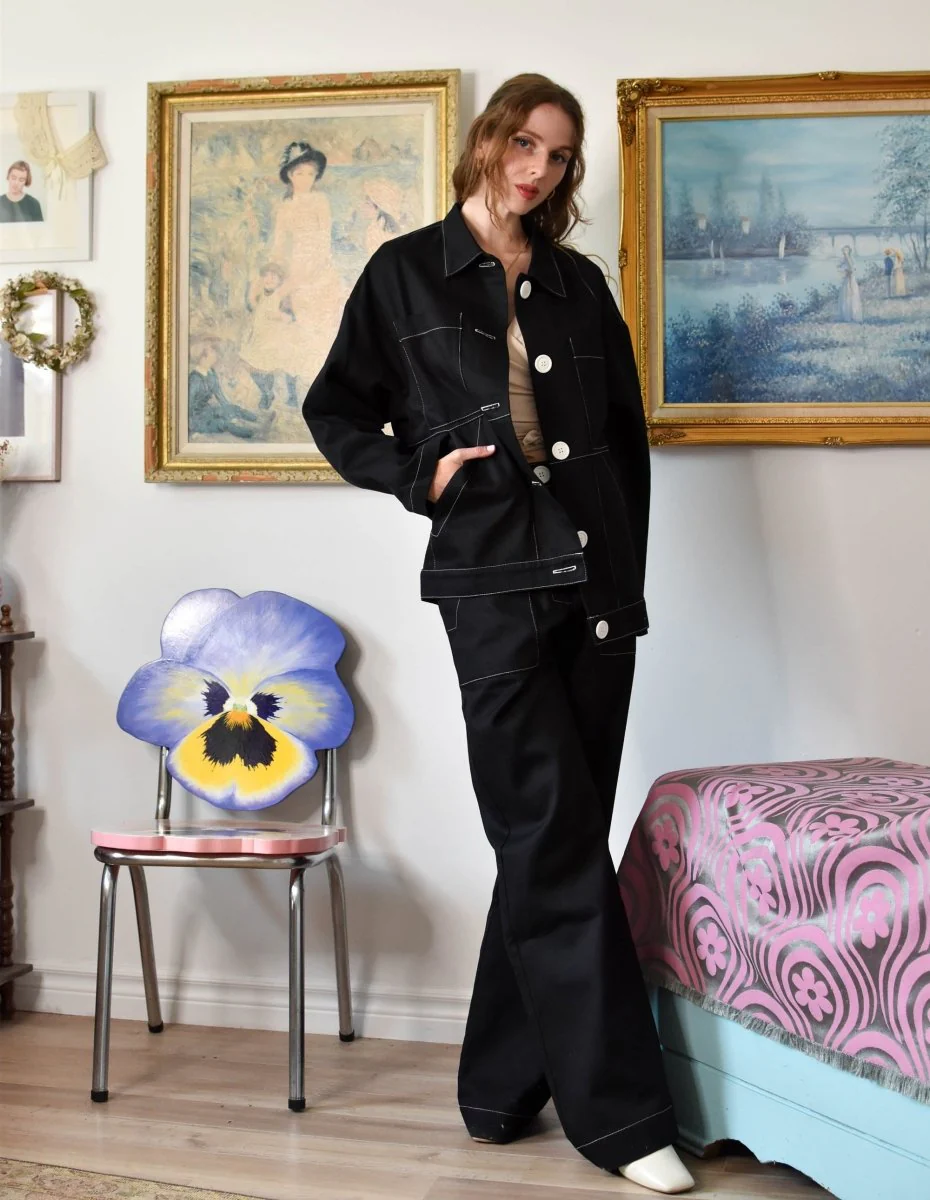 Birds of North America Tystie Jacket - Black (Online Exclusive) - Image 7