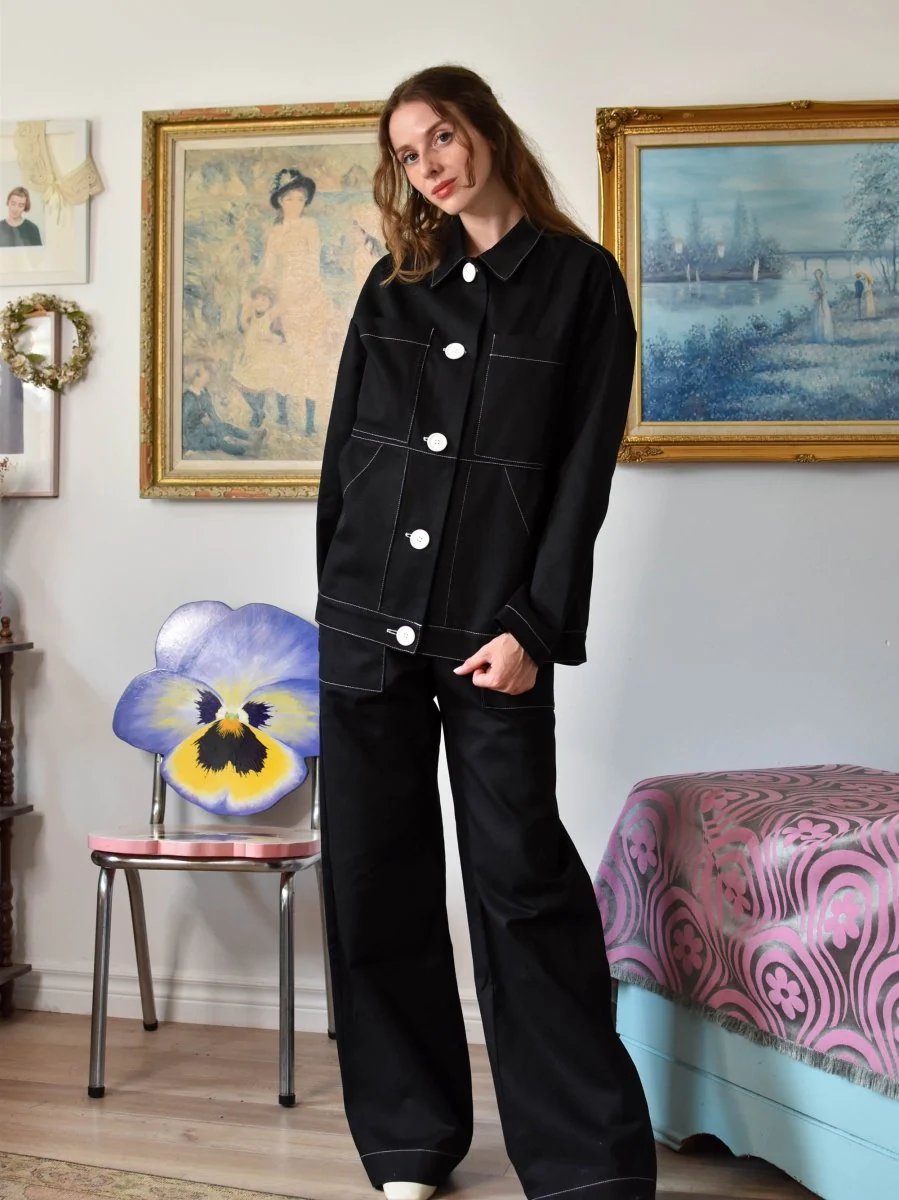 Birds of North America Tystie Jacket - Black (Online Exclusive) - Image 8