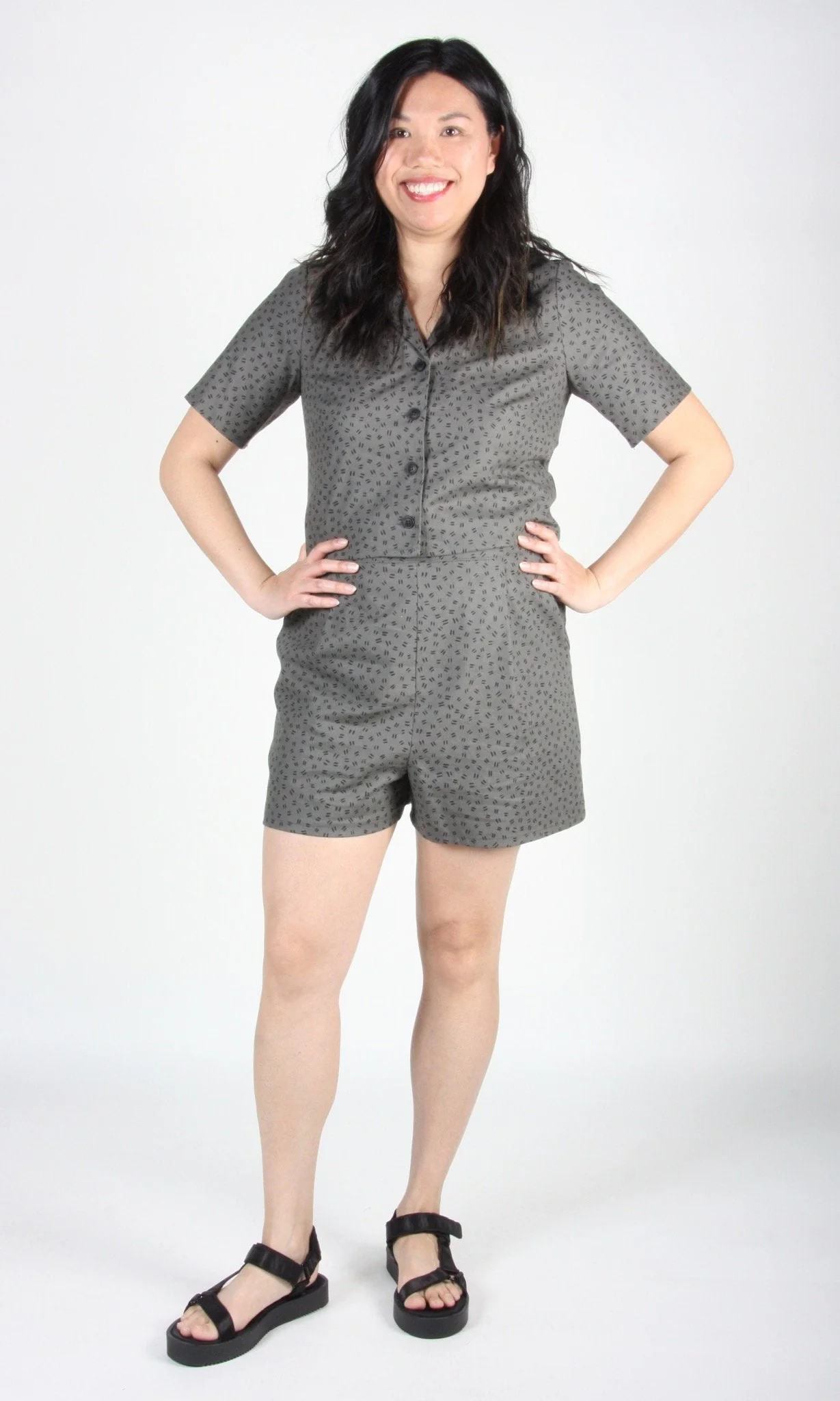 Birds of North America Umbrellabird Shorts - Grey Hatch (Online Exclusive) - Image 5