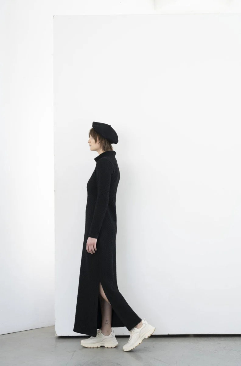 Bodybag Gilmour Maxi Dress - Cream or Black Boing Knit (Online Exclusive) - Image 10