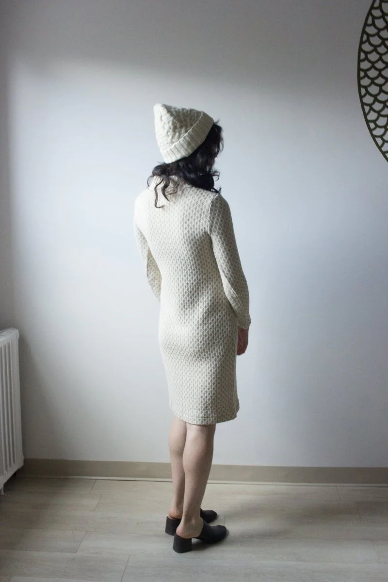 Bodybag Lennon Dress - Black or Cream Boing Knit (Online Exclusive) - Image 10