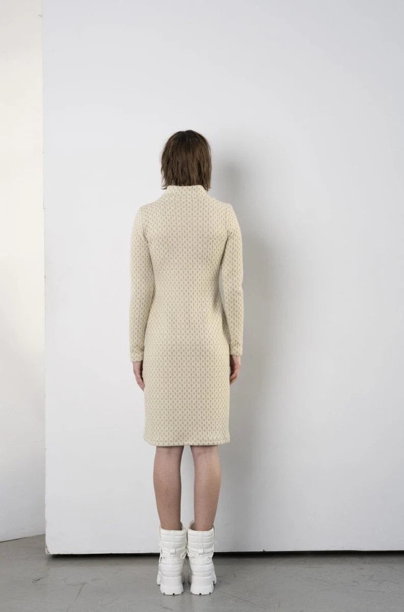 Bodybag Lennon Dress - Black or Cream Boing Knit (Online Exclusive) - Image 14