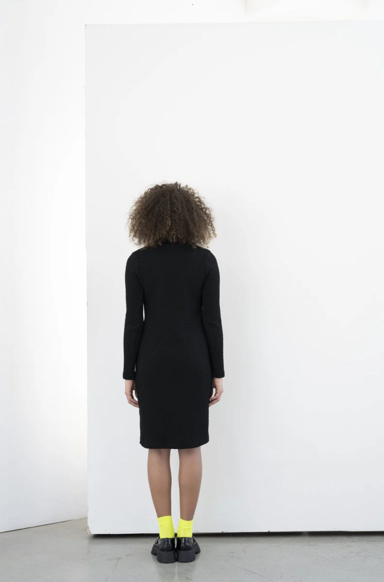 Bodybag Lennon Dress - Black or Cream Boing Knit (Online Exclusive) - Image 17