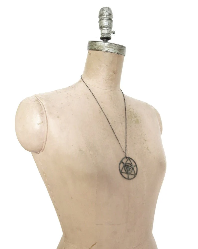 Elaine Ho X Norwegian Wood medallion necklace - Image 3