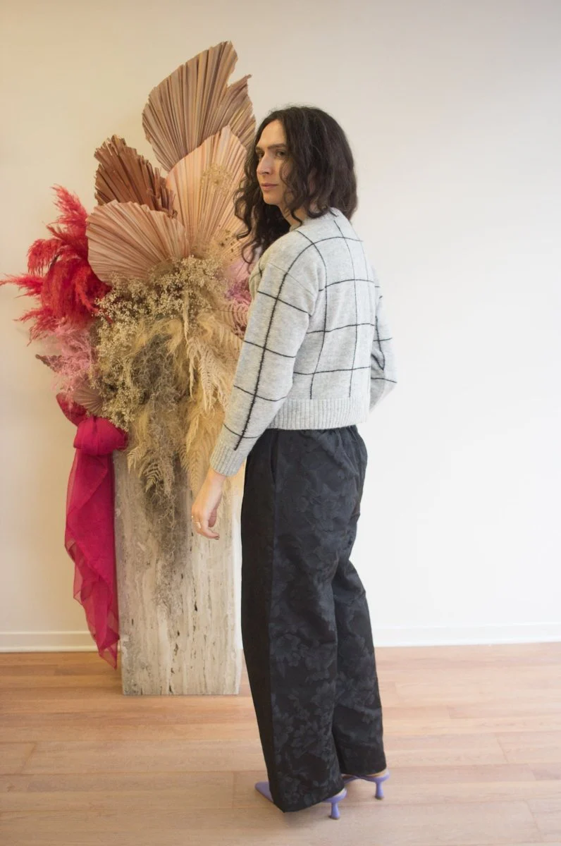 Eve Gravel Nyabel Knit - Black or Grey (Online Exclusive) - Image 4