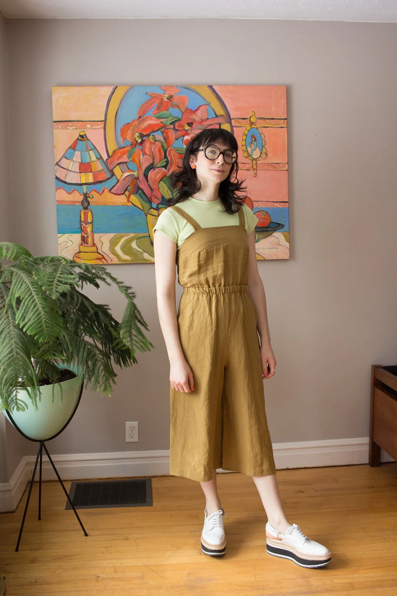 Eve Gravel Gaia Jumpsuit - Olive (In Store) - Image 10