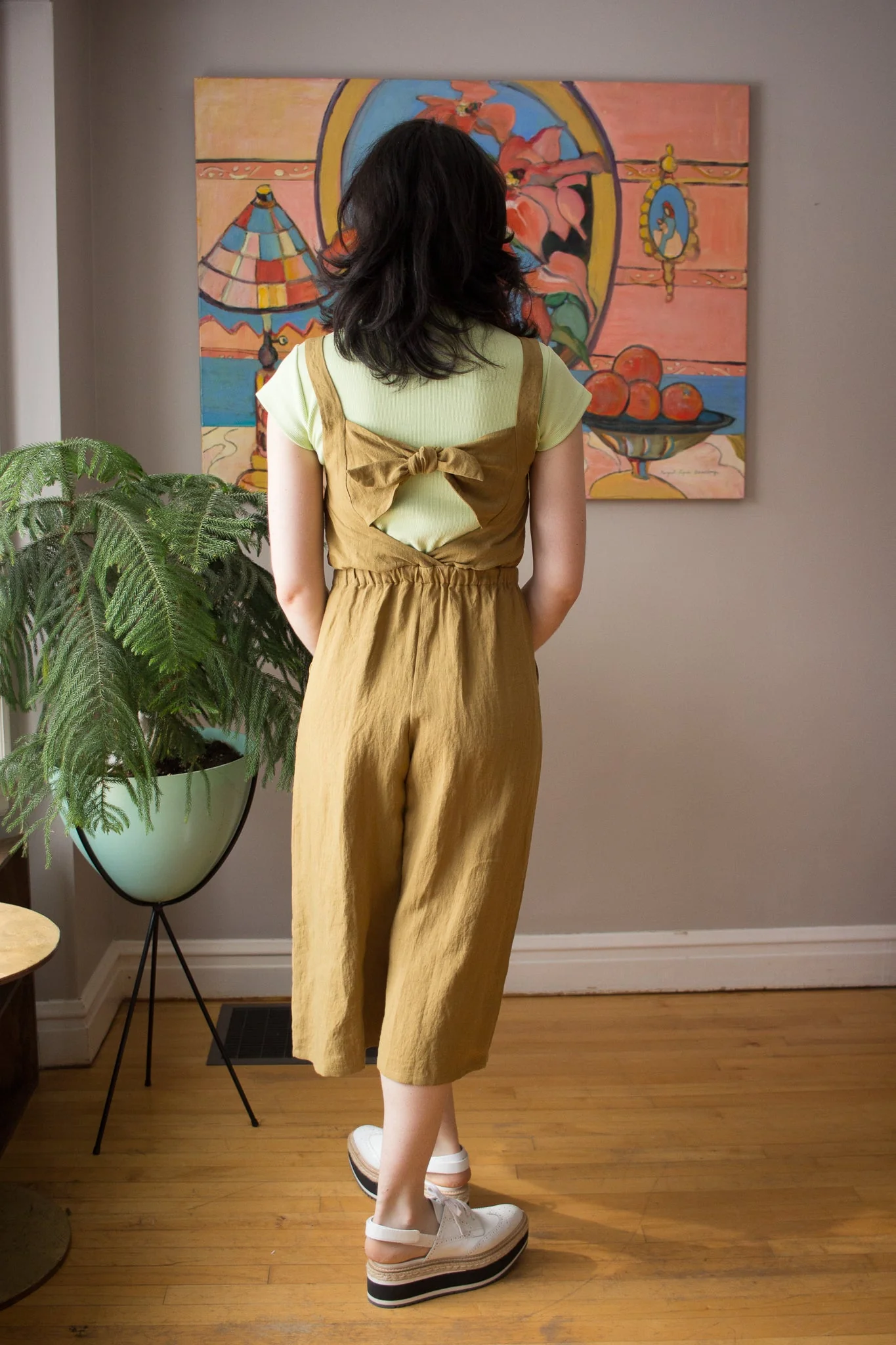 Eve Gravel Gaia Jumpsuit - Olive (In Store) - Image 11