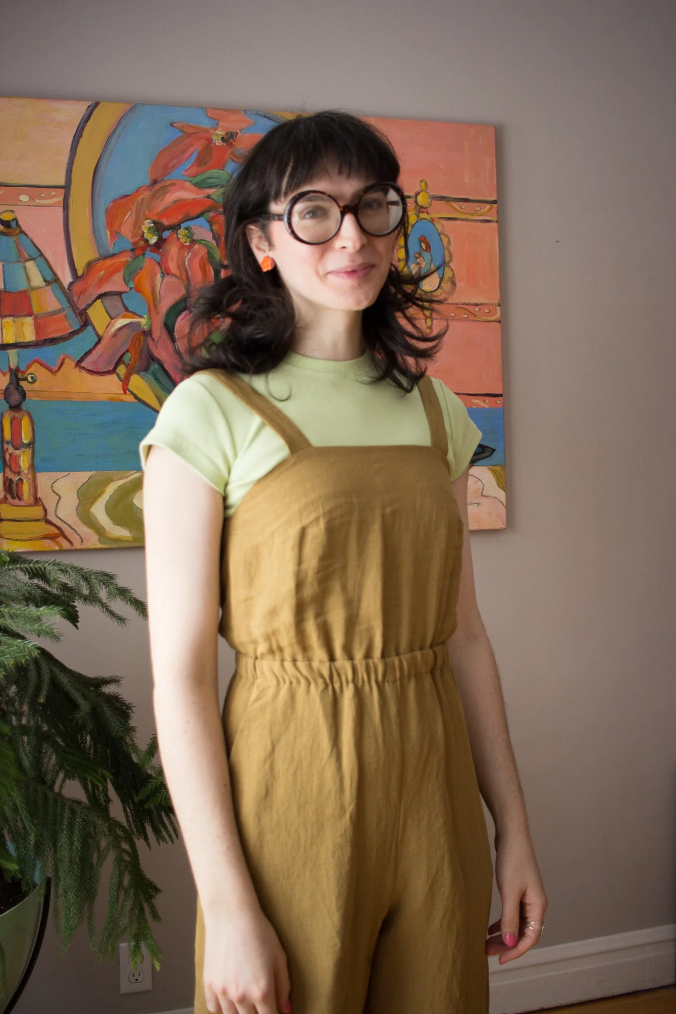 Eve Gravel Gaia Jumpsuit - Olive (In Store) - Image 14