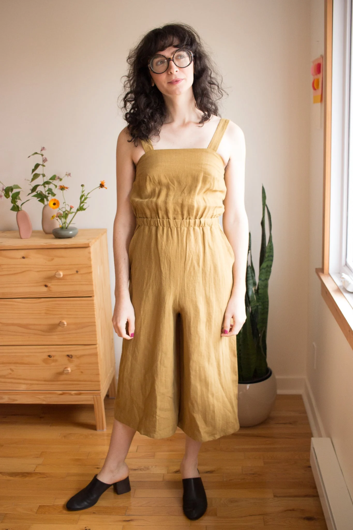 Eve Gravel Gaia Jumpsuit - Olive (In Store) - Image 5