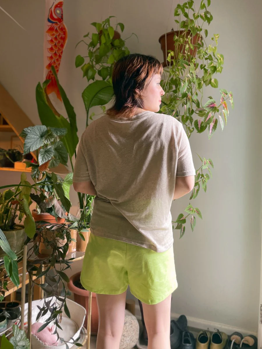 Eve Gravel Garcia Shorts - Key Lime (In Store) - Image 5