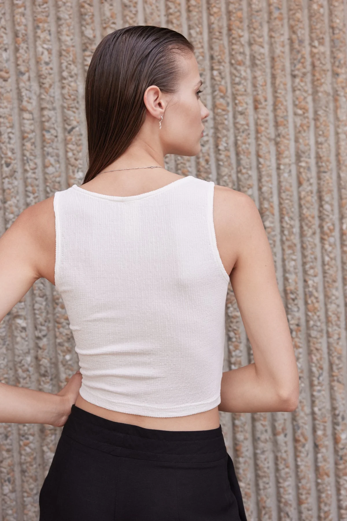 Eve Gravel Perse Top (Online Exclusive) - Image 8