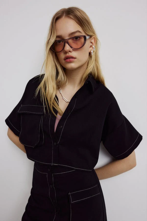 Eve Gravel Rosa Dress - Many Colours (In Store) - Image 10