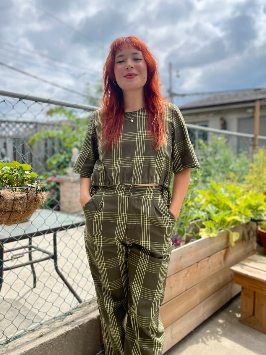 Eve Gravel Sterling Pants - Cactus & Lime (In Store) - Image 4