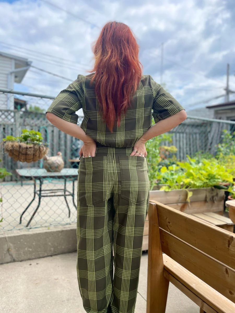 Eve Gravel Sterling Pants - Cactus & Lime (In Store) - Image 5