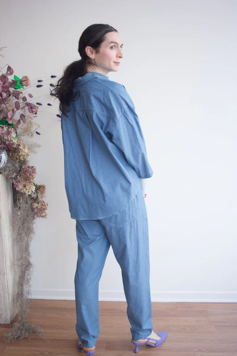 Eve Gravel Whynn Shirt - Light Denim (In Store) - Image 4