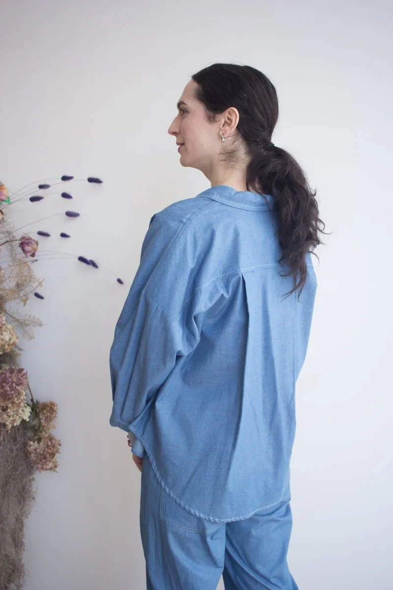 Eve Gravel Whynn Shirt - Light Denim (In Store) - Image 5