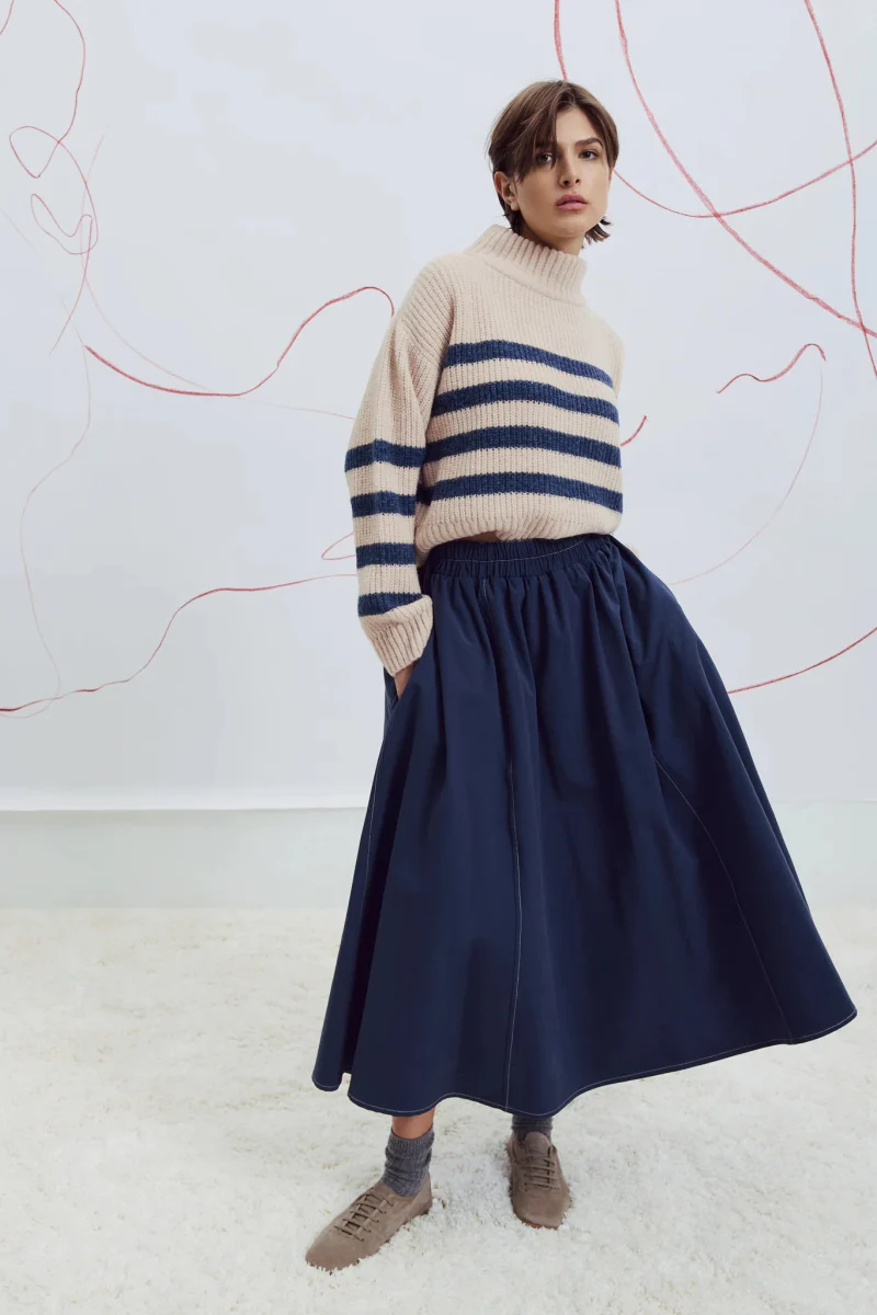 Eve Gravel Yalla Knit - Black or Navy (Online Exclusive) - Image 9