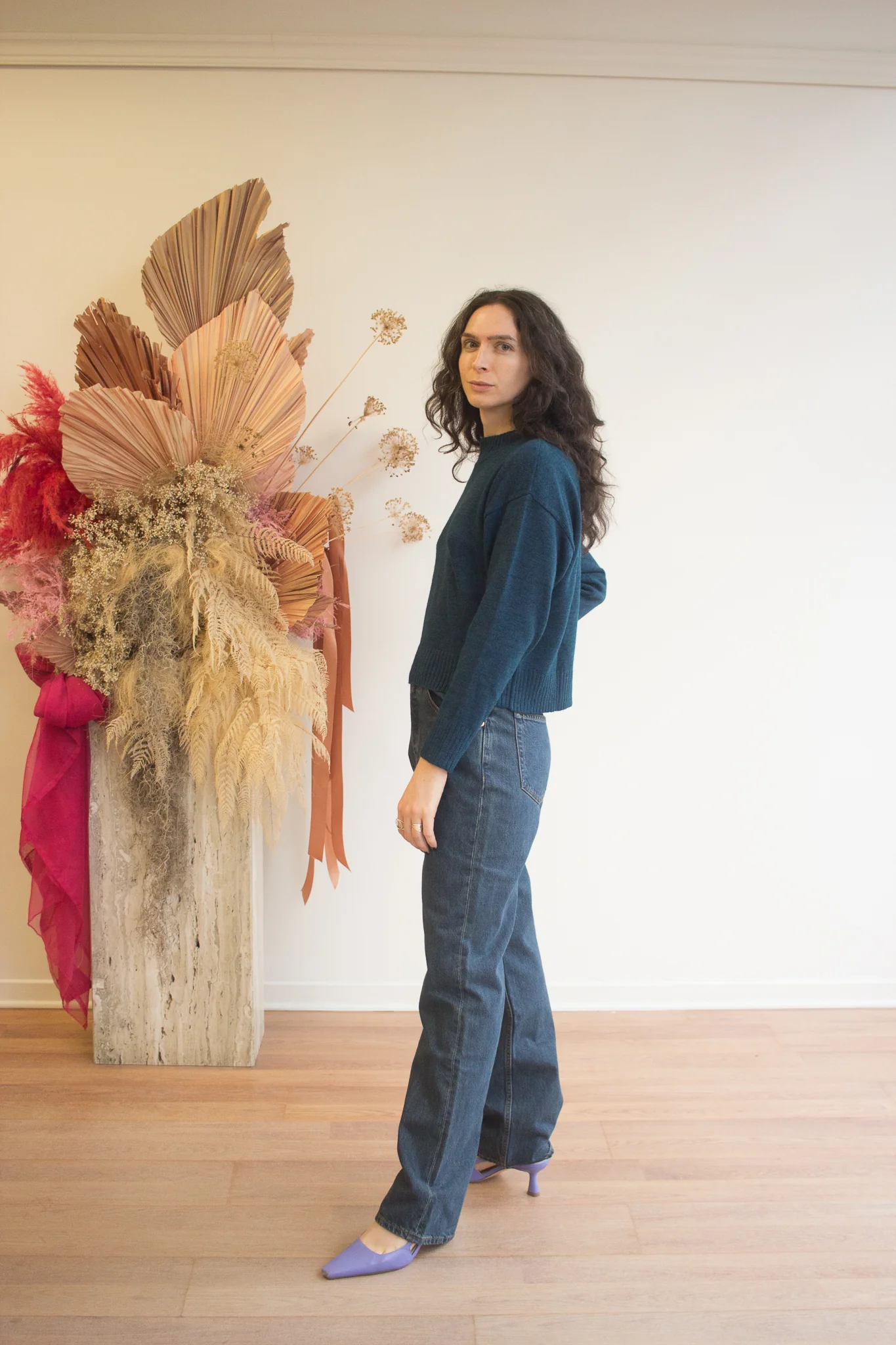 Eve Gravel Zephyr Knit - Bue (Online Exclusive) - Image 5