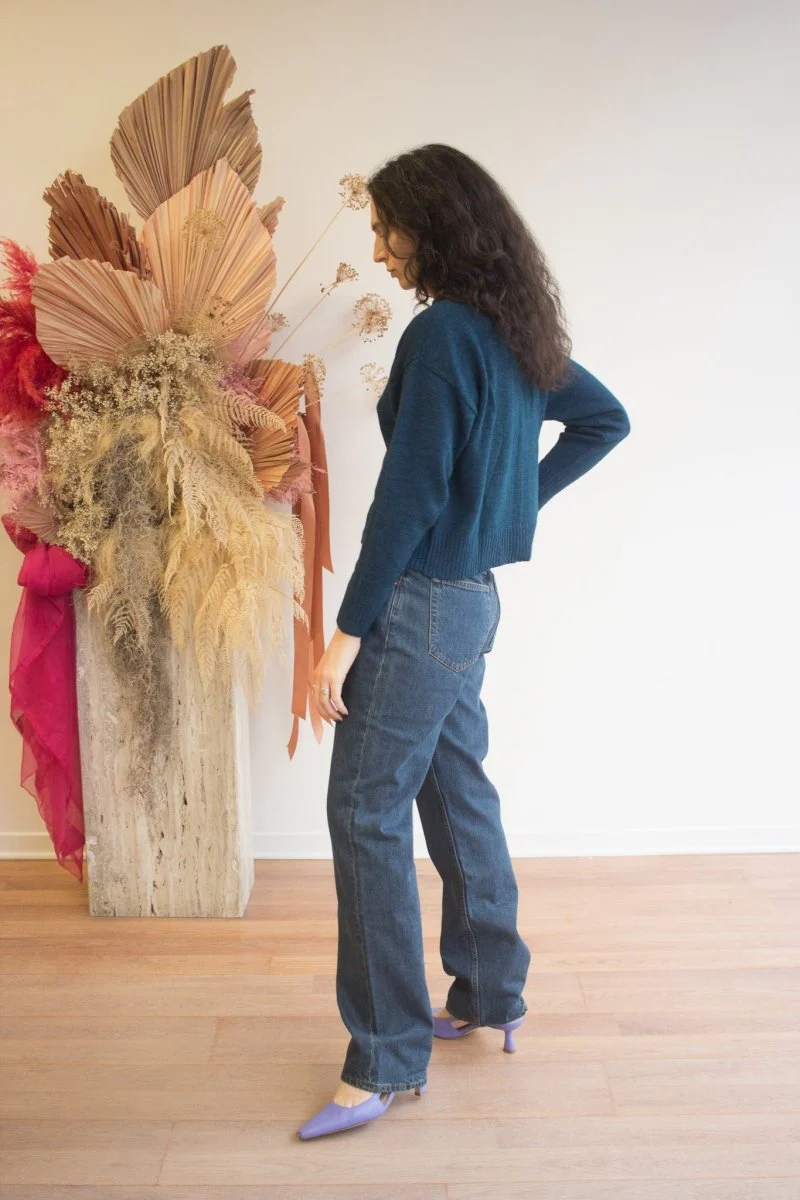 Eve Gravel Zephyr Knit - Bue (Online Exclusive) - Image 7