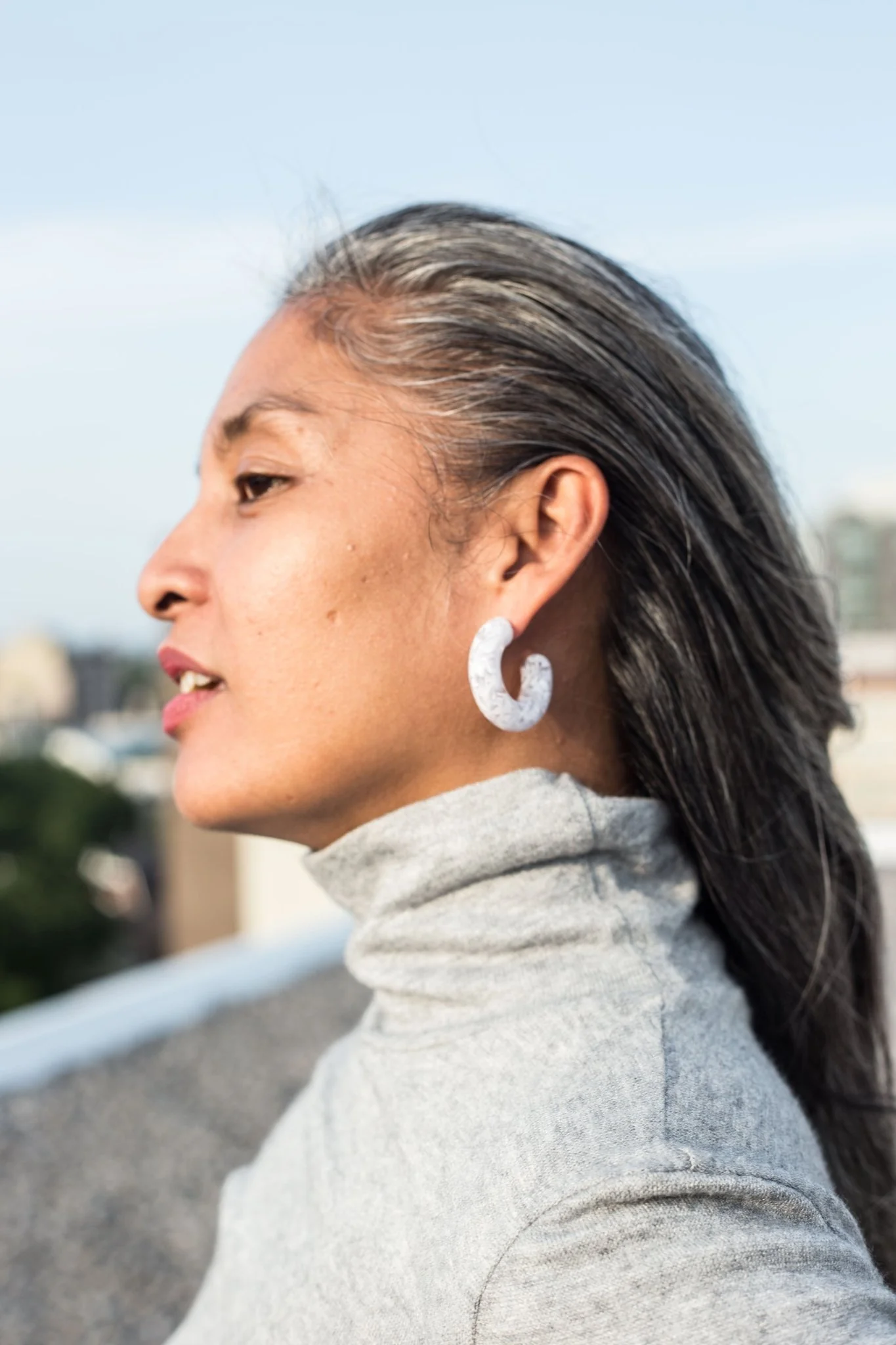 Foe & Dear Talia Hoops - Image 3