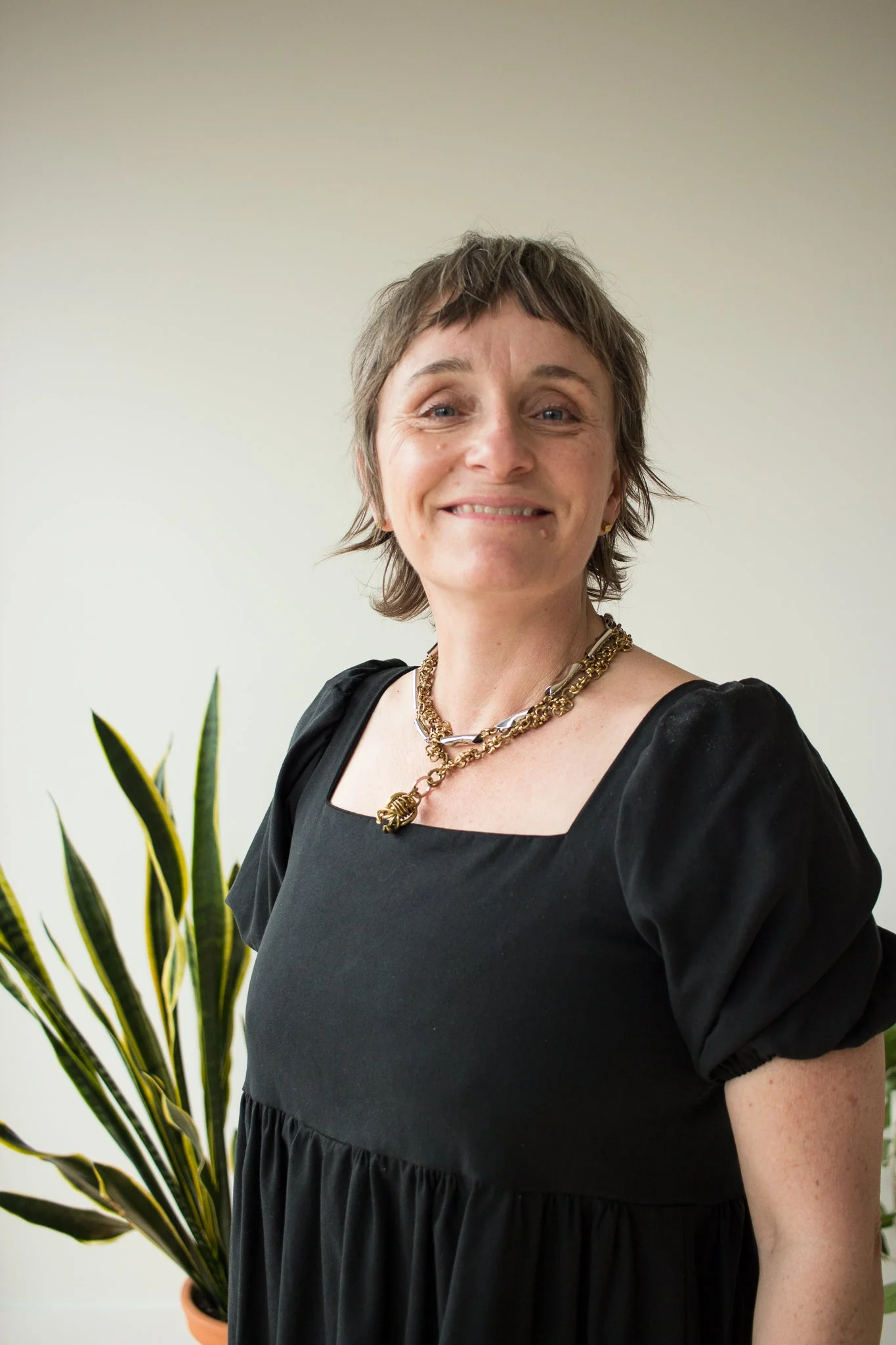 Genia Evelina Angelia Dress (Black Tencel) - Image 5