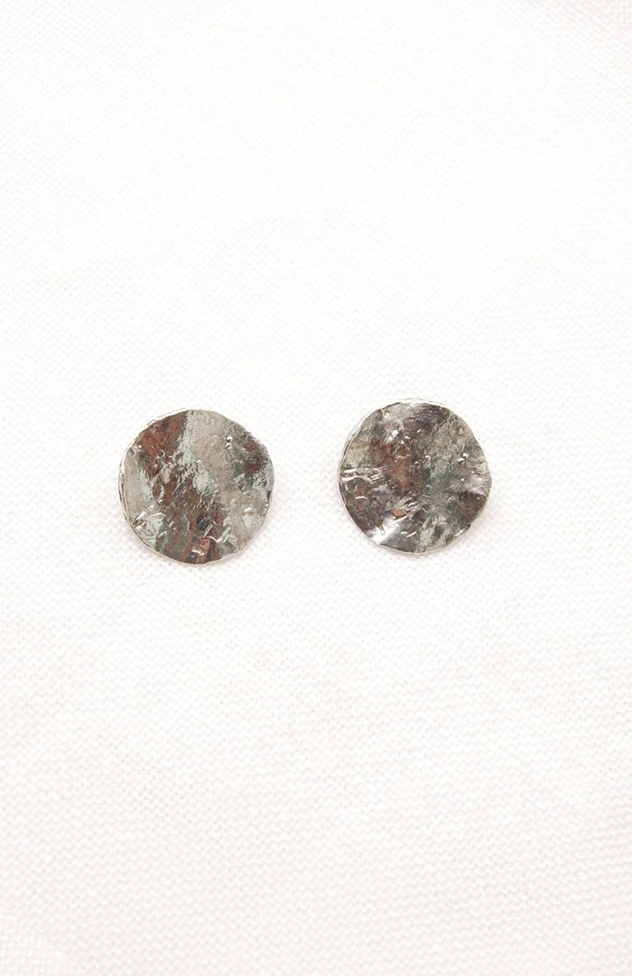 Hawkly Full Moon Lunar Earrings (Bronze or Silver) - Image 6