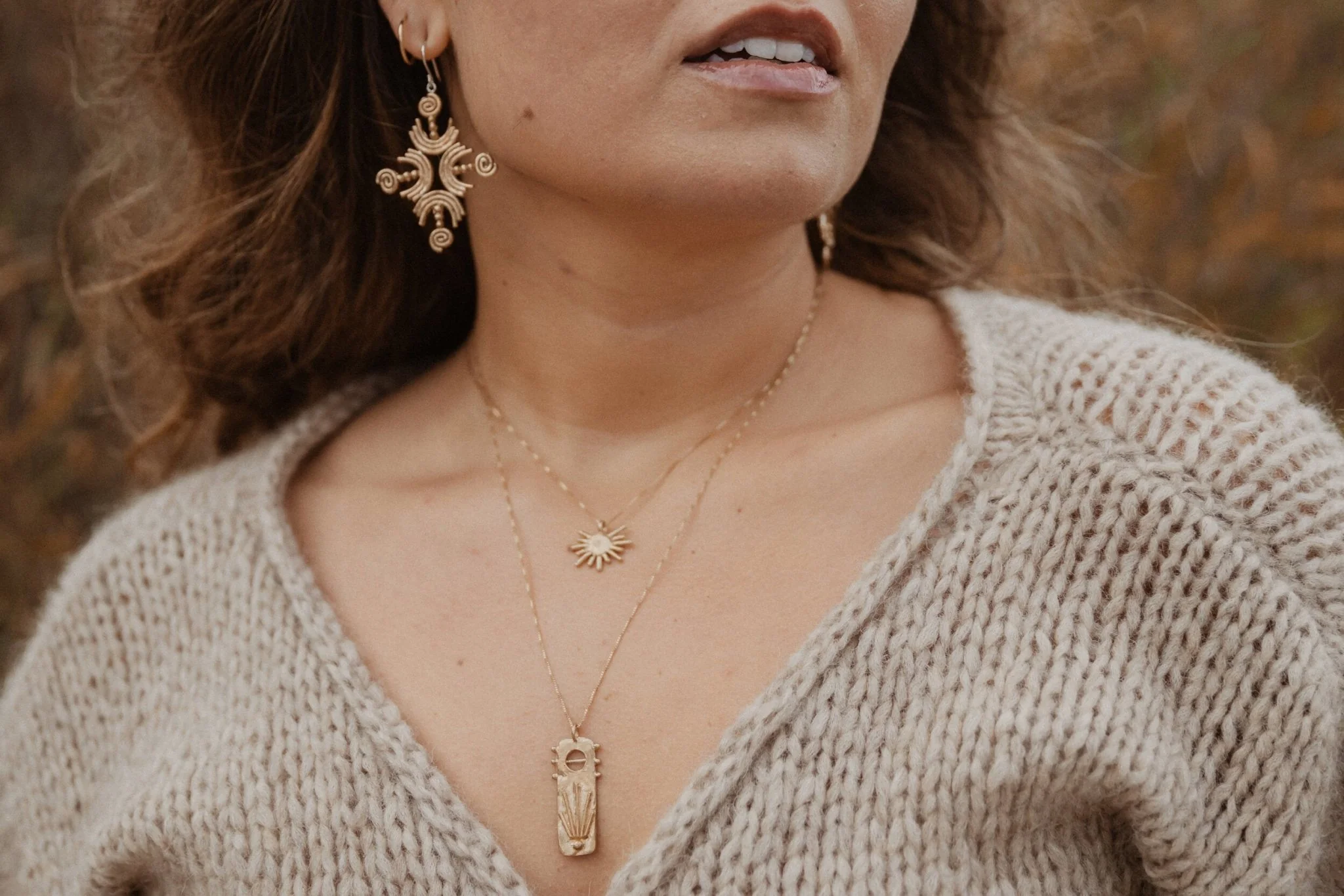 Hawkly Minca Necklace (Bronze) - Image 4