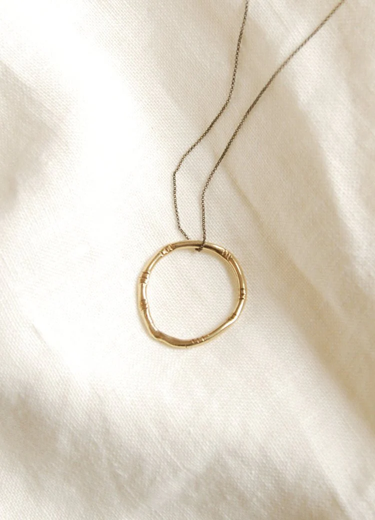 Hawkly Wabi Necklace (Silver or Bronze) - Image 4