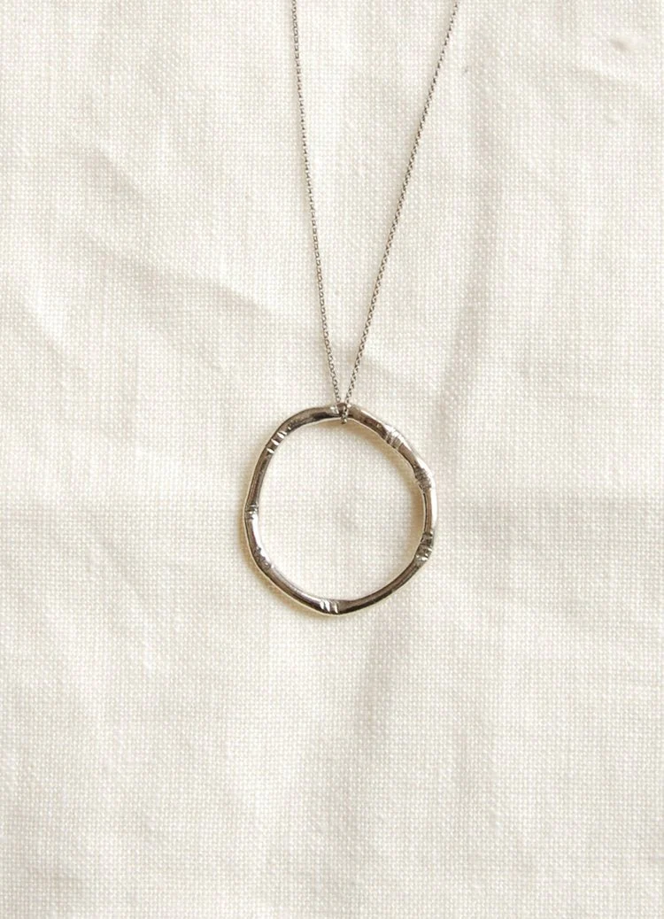 Hawkly Wabi Necklace (Silver or Bronze) - Image 6