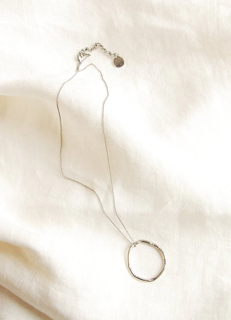 Hawkly Wabi Necklace (Silver or Bronze) - Image 7